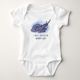 niedlicher Mommy-Junge Baby Strampler