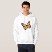 Niedlicher Monarch Butterfly Art Mendrisiotto Hoodie (Vorne ganz)