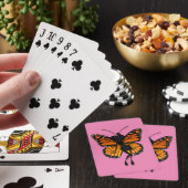 NIEDLICHER MONARCH-SCHALTFLY-DECK DER KARTEN SPIELKARTEN (In Situ)