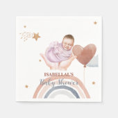 Niedlicher Mond Star Afrikanische Kinderdusche Serviette (Vorderseite)