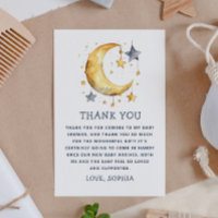 Niedlicher Mond & Sterne Babydusche