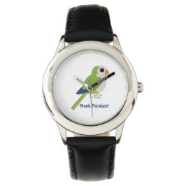 Niedlicher Monk Parakeet Armbanduhr