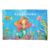 Niedlicher Monogramm Name Küstenmedaille Kissenbezug (Vorderseite)