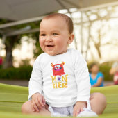 Niedlicher Monster Baby Bodysuit Baby Strampler