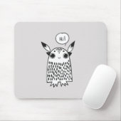 Niedlicher Monster-Cartoon Mousepad (Mit Mouse)