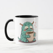 "Niedlicher Monster-Drink-Kaffee Tasse (Links)