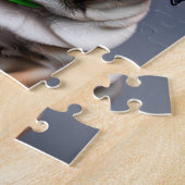 Niedlicher Mops aus Neon Puzzle (Seite)