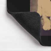 Niedlicher Mops Dog Portrait Mousepad (Ecke)