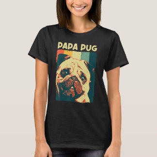 Niedlicher Mops für Männer Boys Haustier Hund Welp T-Shirt