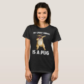 Niedlicher Mops für Männer Mops Dosierung Dosierun T-Shirt (Vorne ganz)