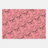 Niedlicher Mops Geschenkpapier Set (Vorderseite 2)