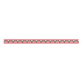Niedlicher Mops Grosgrain Ribbon Ripsband (Vorderseite)