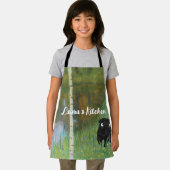 Niedlicher Mops Gustav Klimt Forest Child Schürze (Insitu)