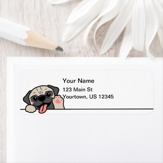 Niedlicher Mops Hund (Insitu)