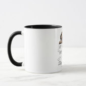 Niedlicher Mops Hund Funny Custom Tasse (Links)
