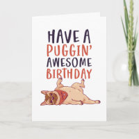 Niedlicher Mops Hund Lover Funny Puggin' Phantasti