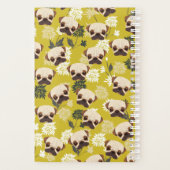 Niedlicher Mops-Planer Planer (Rückseite)