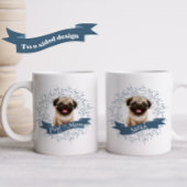 Niedlicher Mops Puppy Coffee Tasse