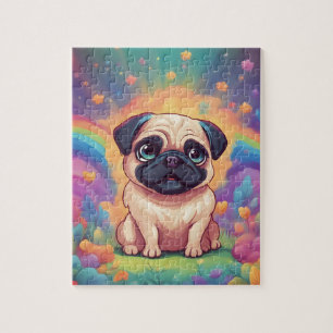 Niedlicher Mops Puzzle