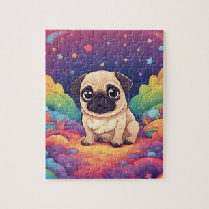Niedlicher Mops Puzzle