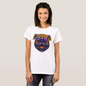 Niedlicher Mops T - Shirt (Vorne ganz)