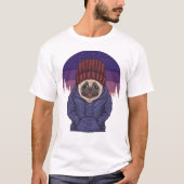 Niedlicher Mops T-Shirt (Vorderseite)