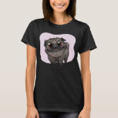 Niedlicher Mops T - Shirt (Vorderseite)