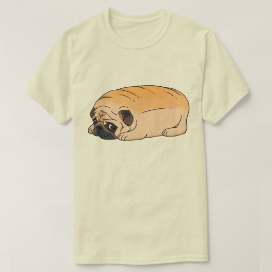Niedlicher Mops T - Shirt (Design vorne)