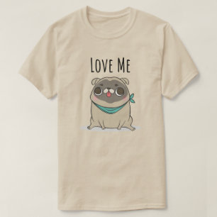 Niedlicher Mops T - Shirt