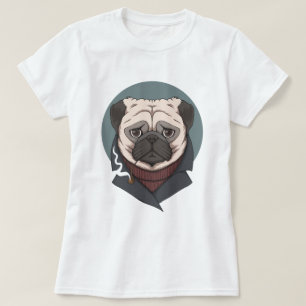Niedlicher Mops T-Shirt