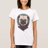 Niedlicher Mops T-Shirt (Vorderseite)