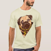 Niedlicher Mops T - Shirt (Vorderseite)
