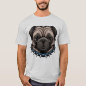 Niedlicher Mops T - Shirt (Vorderseite)