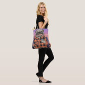 Niedlicher Mops Tote Tasche (Am Model)
