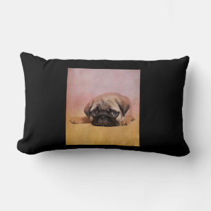 Niedlicher Mops Welpe Mops Dog Lovers Gift Lendenkissen