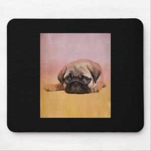 Niedlicher Mops Welpe Mops Dog Lovers Gift Mousepad