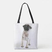 Niedlicher Mops-Welpe Tasche (Rückseite)