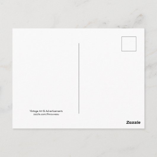 Niedlicher Mops Welpenhund Postkarte (Rückseite)