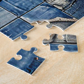 Niedlicher Mosaikhund Puzzle (Seite)