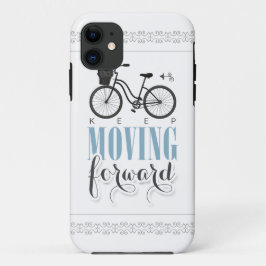 Niedlicher Motivierend Behalt mit dem Fahrrad vorw Case-Mate iPhone Hülle