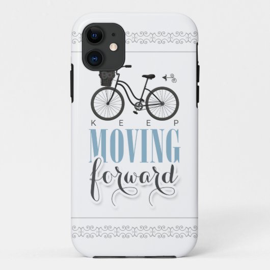 Niedlicher Motivierend Behalt mit dem Fahrrad vorw Case-Mate iPhone Hülle (Rückseite)