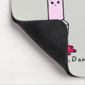 Niedlicher Motivierend Glitzer Polnischer Mausklot Mousepad (Ecke)