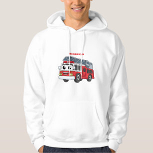 Niedlicher Motor Cartoon Hoodie