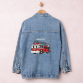 Niedlicher Motor Cartoon Jeansjacke (Hangar)