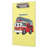 Niedlicher Motor Cartoon Klemmbrett (Links)