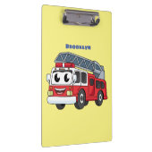 Niedlicher Motor Cartoon Klemmbrett (Rechts)