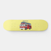 Niedlicher Motor Cartoon Skateboard (Horizontal)