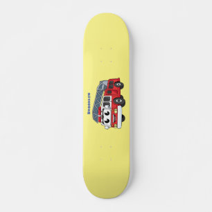Niedlicher Motor Cartoon Skateboard
