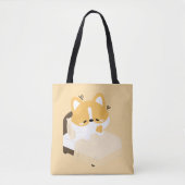 Niedlicher müder Corgi Tasche (Vorderseite)