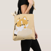 Niedlicher müder Corgi Tasche (Von Nahem)